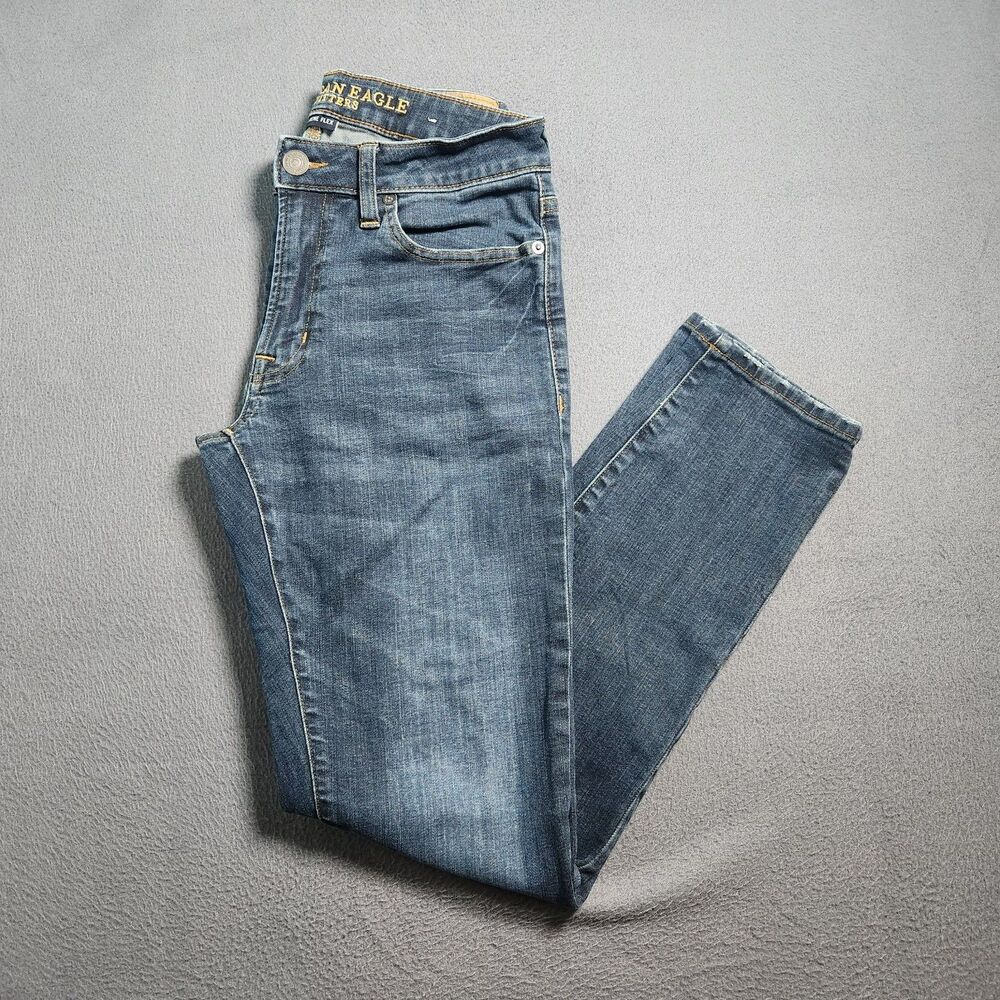 American Eagle Men 28X30 (29X29) Extreme Flex Slim Straight Leg Jeans